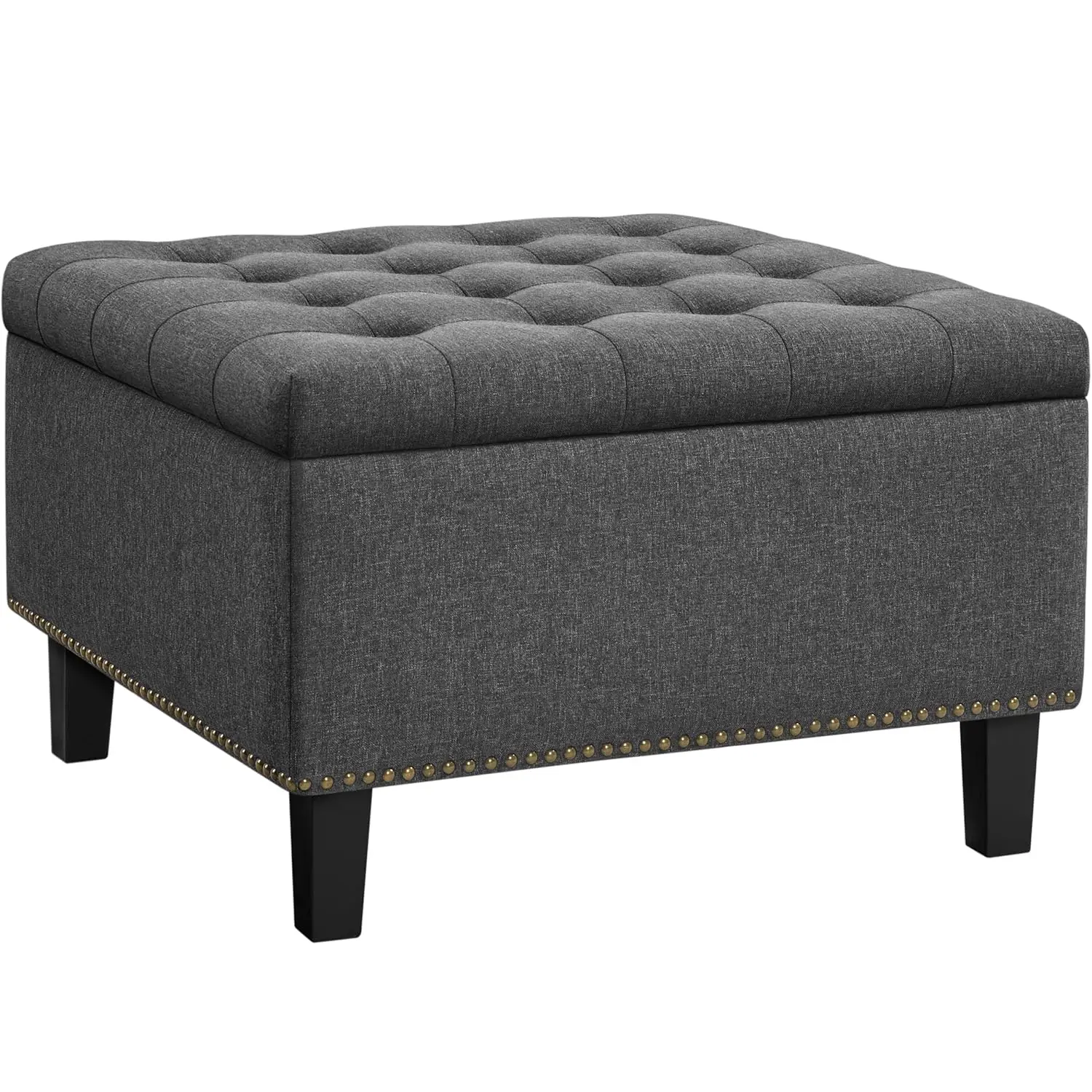 28-inch Entryway Bench With Storage, Multipurpose Foot Rest Sofa Stool In Dark Grey, Customized
28-inch Entryway Bench With Storage, Multipurpose Foot Rest Sofa Stool In Dark Grey, Customized