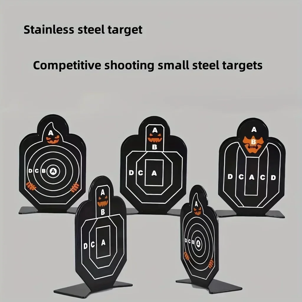 Stainless Steel Target Slingshot, Soft Bullet Gun Used for Outdoor Training, Improving Accuracy, Ideal Range Target, 3Pcs Set
Stainless Steel Target Slingshot, Soft Bullet Gun Used for Outdoor Training, Improving Accuracy, Ideal Range Target, 3Pcs Set