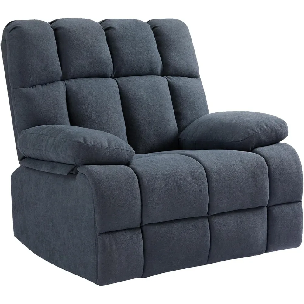 Oversized Rocking Recliner Chair for Adult, Lazy Boy Manual Recliners Sofa, for 350lb Big Man Blue-Gray Children's Sofas
Oversized Rocking Recliner Chair for Adult, Lazy Boy Manual Recliners Sofa, for 350lb Big Man Blue-Gray Children's Sofas