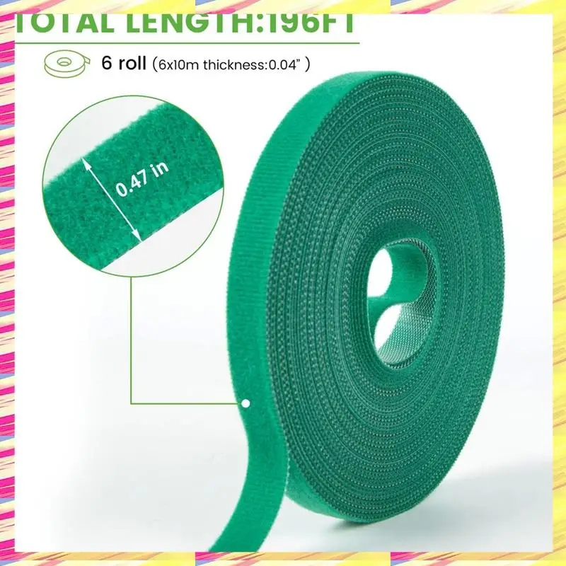 ABJJ Plant Tape, 6 Roll 196Ft Garden Tape, Twist Ties For Plants 1/2Inch, Plant Supports,Garden Ties For Climbing Plants
ABJJ Plant Tape, 6 Roll 196Ft Garden Tape, Twist Ties For Plants 1/2Inch, Plant Supports,Garden Ties For Climbing Plants