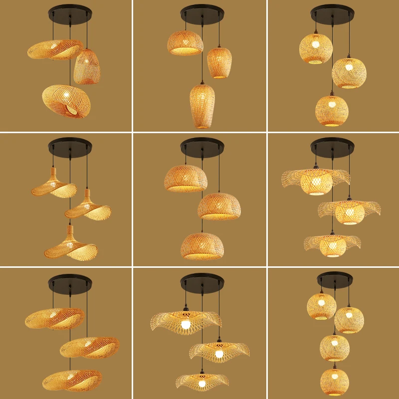 Bamboo combination chandelier store commercial tea table tea table restaurant dining table characteristic bamboo lampshade
Bamboo combination chandelier store commercial tea table tea table restaurant dining table characteristic bamboo lampshade