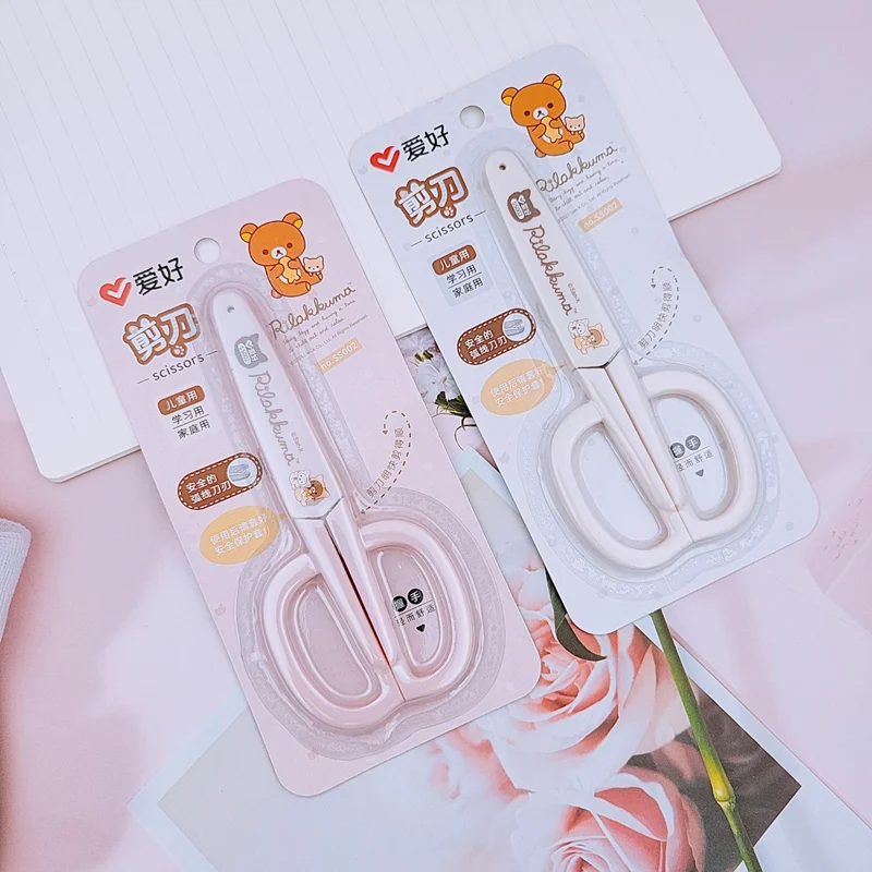 8 шт. школьные ножницы AIHAO SS002 Rilakkuma милые кавайные DIY ножницы для украшения дневника ручная работа бумага детские Студенческие канцелярские принадлежности
8 шт. школьные ножницы AIHAO SS002 Rilakkuma милые кавайные DIY ножницы для украшения дневника ручная работа бумага детские Студенческие канцелярские принадлежности