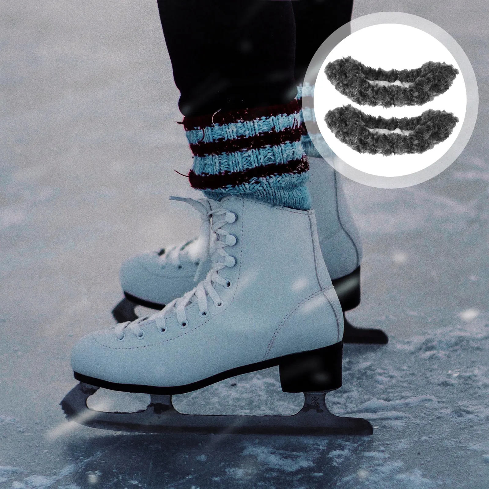 1Pair Skate Blades Guards Premium Ice Skate Protectors Easy-on- Long-Lasting Skates Blades Covers Convenient
1Pair Skate Blades Guards Premium Ice Skate Protectors Easy-on- Long-Lasting Skates Blades Covers Convenient