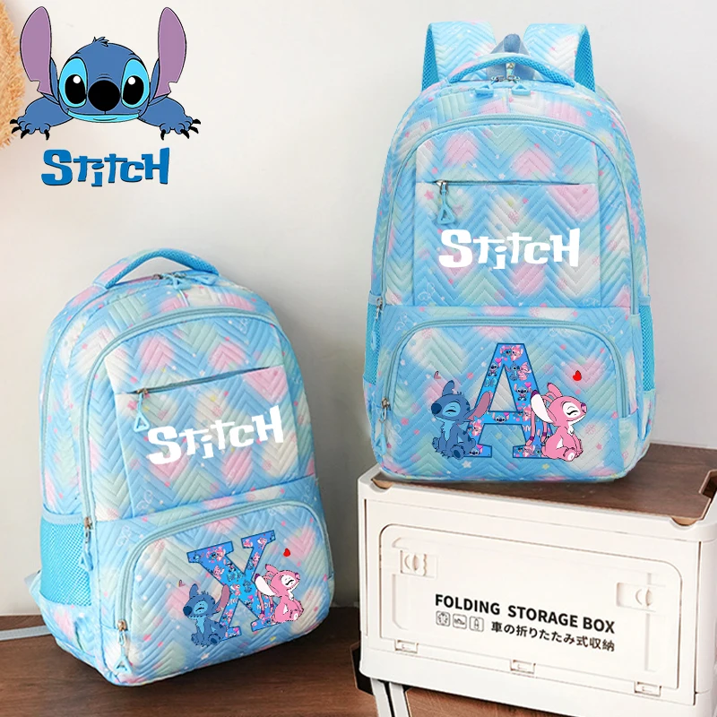 Disney Stitch Fashion Backpack Anime High-capacity Waterproof Schoolbag Students Book Stationery Storage Bag Kids Backpacks Gift
Disney Stitch Fashion Backpack Anime High-capacity Waterproof Schoolbag Students Book Stationery Storage Bag Kids Backpacks Gift