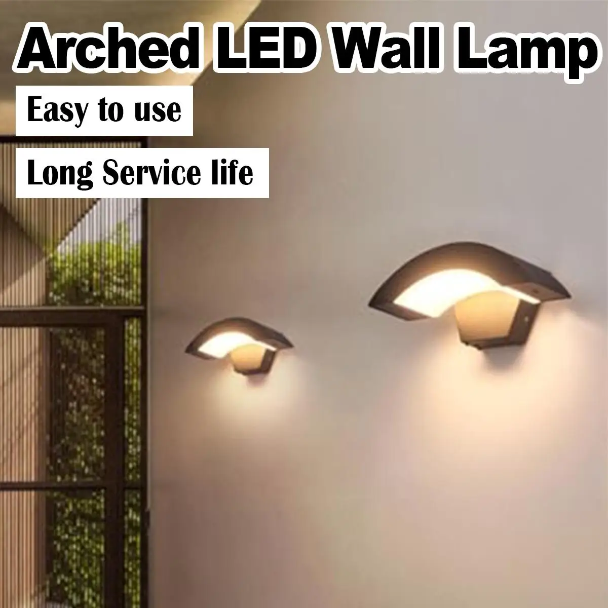 Moon Shape Wall Lamp Light Wall Mounted Led Waterproof Warm White Motion Sensor Aluminum Soft Light Sconce Flicker Free Lighting
Moon Shape Wall Lamp Light Wall Mounted Led Waterproof Warm White Motion Sensor Aluminum Soft Light Sconce Flicker Free Lighting