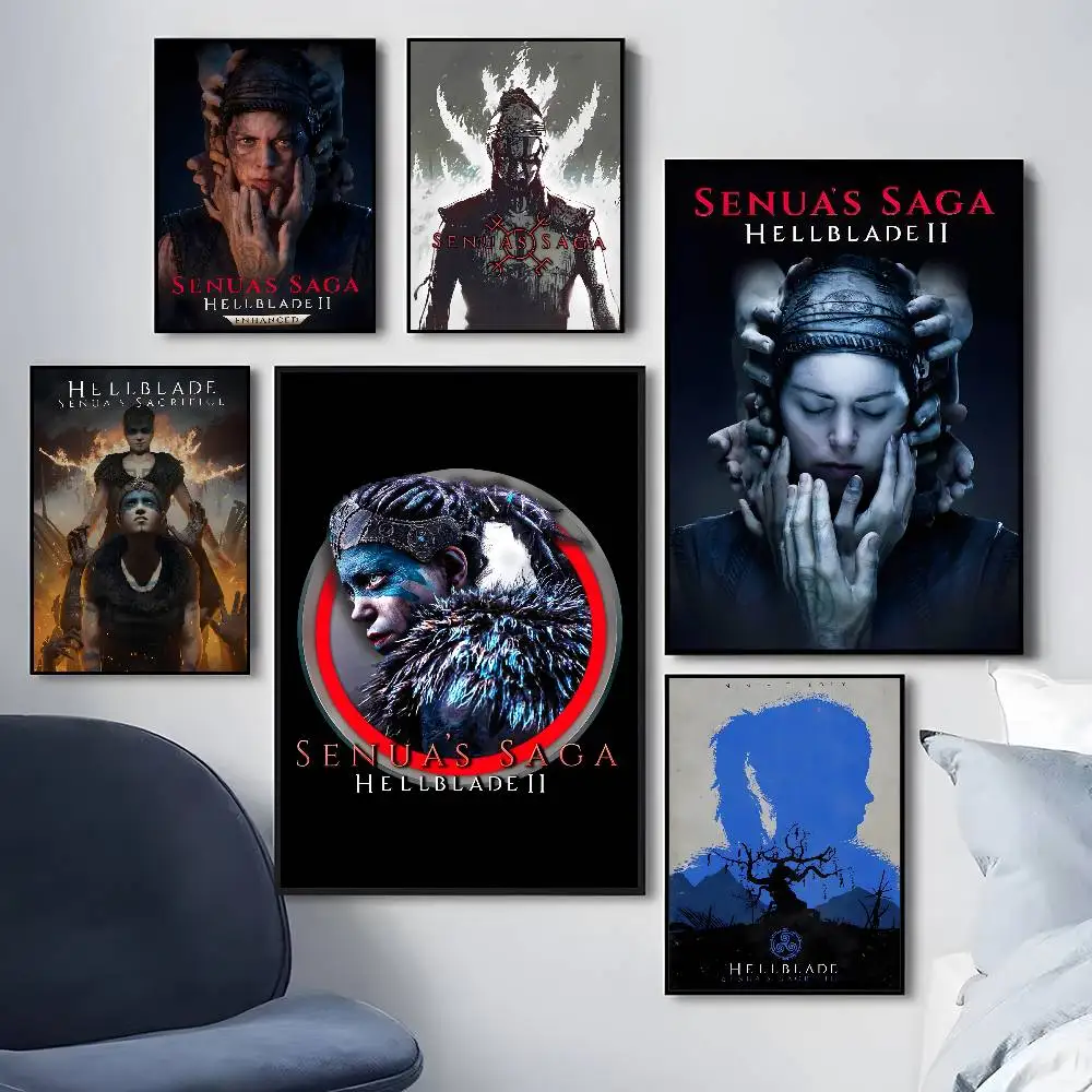 Movie Senua's Saga H-Hellbladel Poster Sticky Waterproof Paper Sticker Coffee House Bar fashion Room Decor
Movie Senua's Saga H-Hellbladel Poster Sticky Waterproof Paper Sticker Coffee House Bar fashion Room Decor