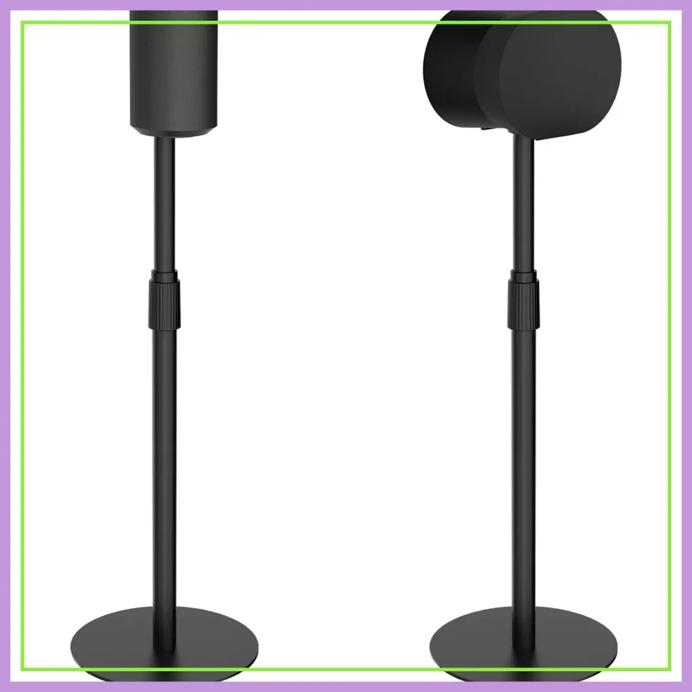 26.9"-42.6" Height Adjustable Speaker Stands Compatible with SONOS Era 300/100, Floor Stands with Cable Management, 2 Pack
26.9"-42.6" Height Adjustable Speaker Stands Compatible with SONOS Era 300/100, Floor Stands with Cable Management, 2 Pack