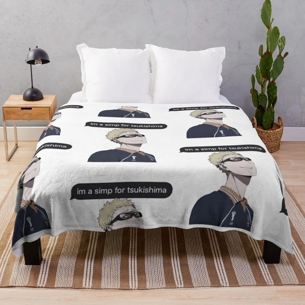 Haikyuu Tsukishima Kei тематический дизайн/Simp аниме мальчик бросок одеяло мягкое искусственное для дивана тонкое
Haikyuu Tsukishima Kei тематический дизайн/Simp аниме мальчик бросок одеяло мягкое искусственное для дивана тонкое