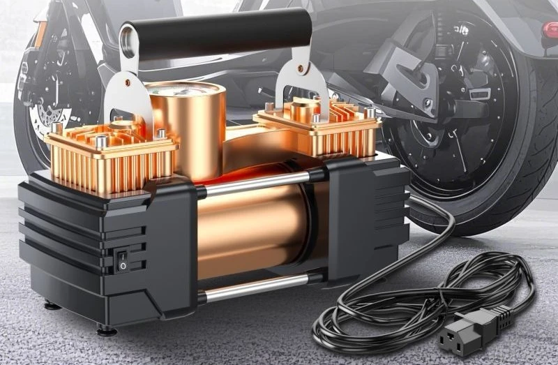 Electric vehicle air pump 2026 new 48-72V double cylinder charging air pump motorcycle battery car agricultural vehicle gold
Electric vehicle air pump 2026 new 48-72V double cylinder charging air pump motorcycle battery car agricultural vehicle gold