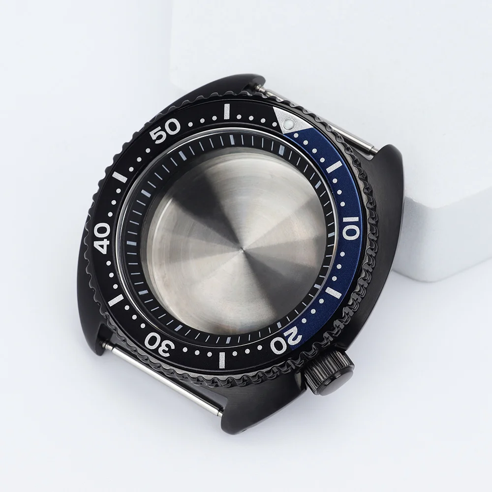 45mm Watch Case 316L MOD Accessories Sapphire Crystal for Turtle Abalone seiko NH35 NH36 NH34 NH38 Movement SRPE case 120 clicks
45mm Watch Case 316L MOD Accessories Sapphire Crystal for Turtle Abalone seiko NH35 NH36 NH34 NH38 Movement SRPE case 120 clicks