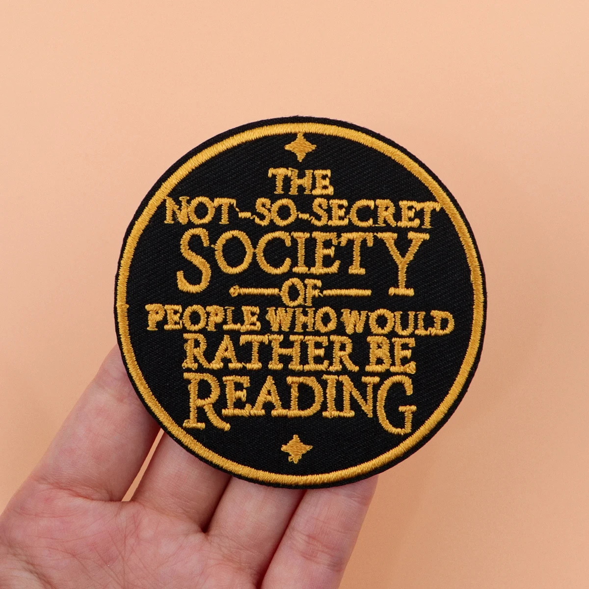 The NOT-SO-SECRET Embroidery Patch Iron On Patches for Clothing Thermoadhesive Patches Cartoon Patches On Clothes Badge DIY Sew
The NOT-SO-SECRET Embroidery Patch Iron On Patches for Clothing Thermoadhesive Patches Cartoon Patches On Clothes Badge DIY Sew