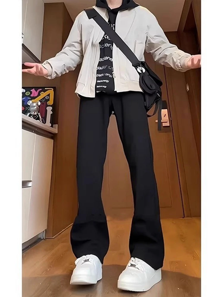 Мужские джинсы Slim Fit удлиненные, прямые, с высокой талией, из денима, для весны и осени, модные, износостойкие
Мужские джинсы Slim Fit удлиненные, прямые, с высокой талией, из денима, для весны и осени, модные, износостойкие