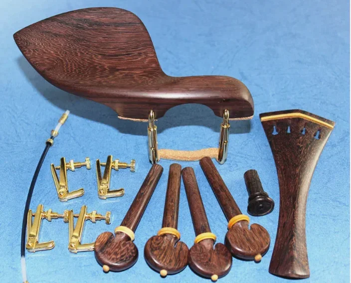 Violin Kit 4/4 Rosewood Violin Pegs Tailpiece Peg Endpin Chin rest violin accessories
Violin Kit 4/4 Rosewood Violin Pegs Tailpiece Peg Endpin Chin rest violin accessories