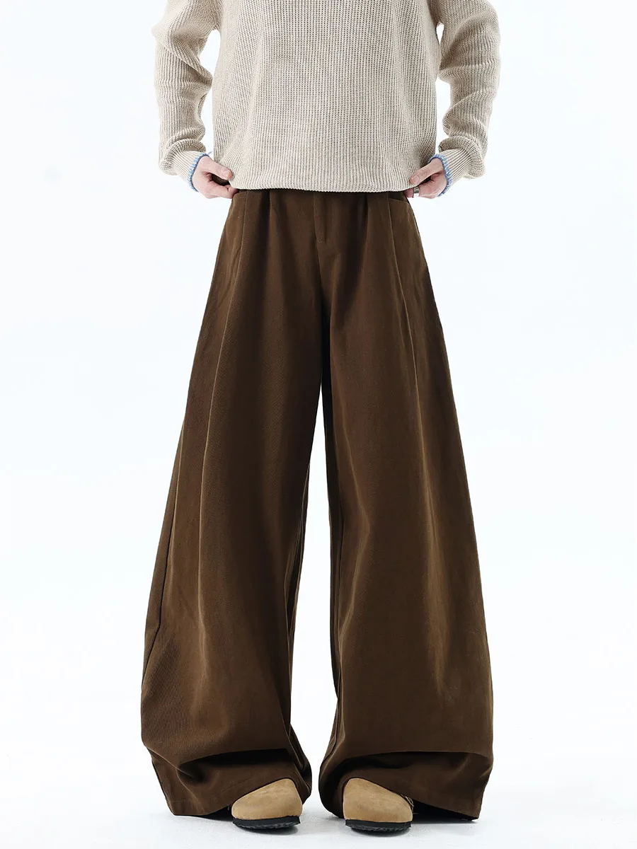 American Retro Men's Jeans Autumn Winter Trendy Pleated Straight Leg Long Pants Loose Wide Leg Pants Casual Straight Fit
American Retro Men's Jeans Autumn Winter Trendy Pleated Straight Leg Long Pants Loose Wide Leg Pants Casual Straight Fit