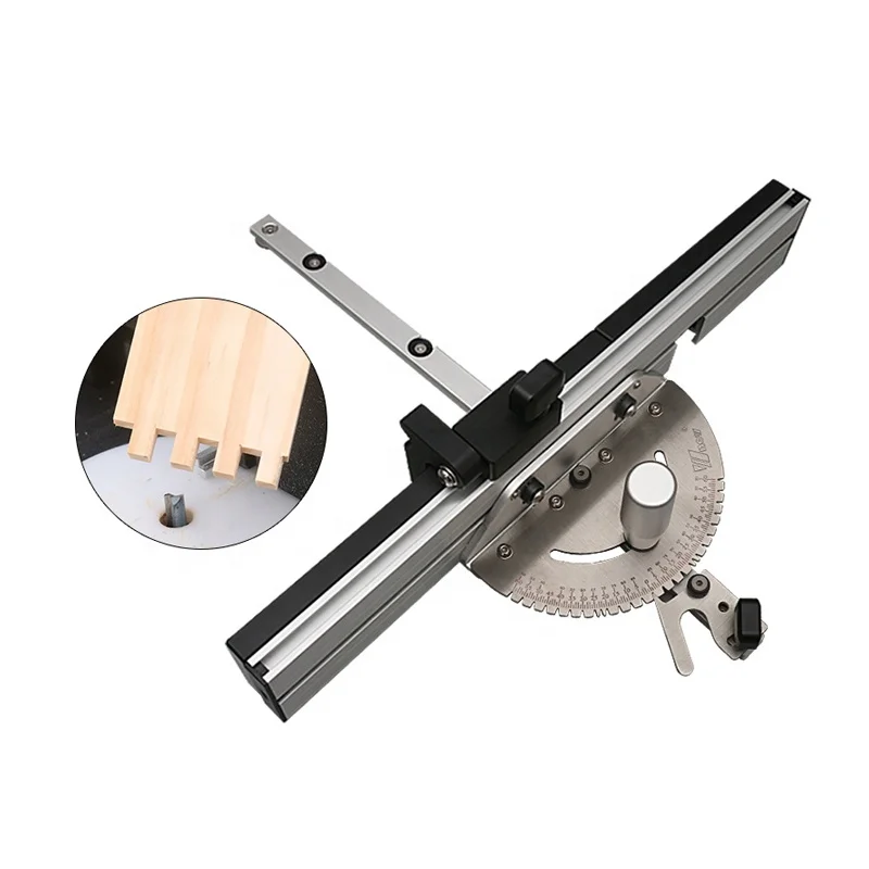 Precision 17.7\" Miter Fence Table Saw Miter Gauge System with Multifunctional Tenon Back Industrial DIY Grade OEM Customizable
Precision 17.7\" Miter Fence Table Saw Miter Gauge System with Multifunctional Tenon Back Industrial DIY Grade OEM Customizable