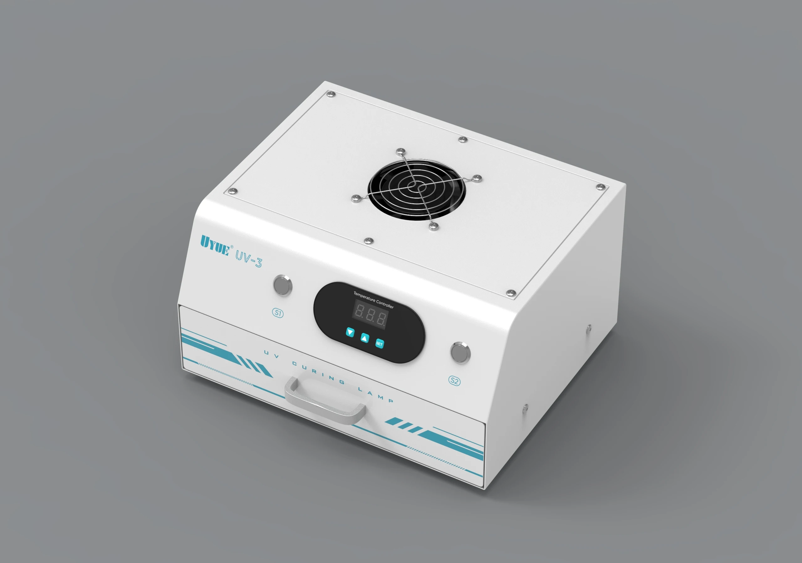 UV-3 Curing lamp Mobile phone curved surface wrinkle-free flexible screen UV purple light optical glue repair curing
UV-3 Curing lamp Mobile phone curved surface wrinkle-free flexible screen UV purple light optical glue repair curing