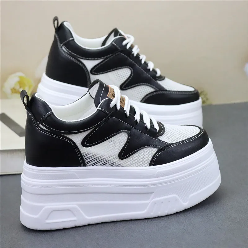 Women's Breathable Mesh Hidden Platform Sneakers 12cm Ultra High Heel Student Net Fabric Shoes White platform shoes
Women's Breathable Mesh Hidden Platform Sneakers 12cm Ultra High Heel Student Net Fabric Shoes White platform shoes