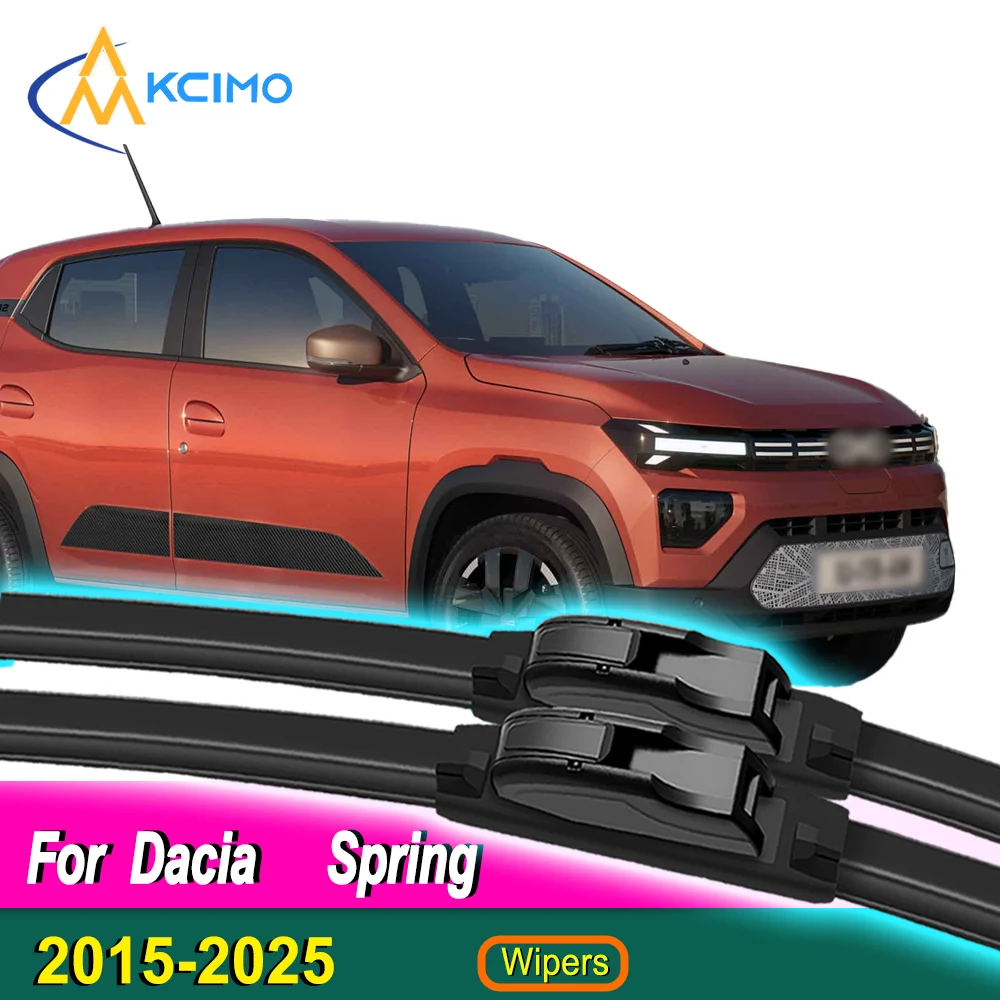 2PCS Single Rubber Frameless Wiper Blades for Dacia Spring 2015-2025 Front Windshield Accessories 2025 2024 2023 2022 2021 2020
2PCS Single Rubber Frameless Wiper Blades for Dacia Spring 2015-2025 Front Windshield Accessories 2025 2024 2023 2022 2021 2020