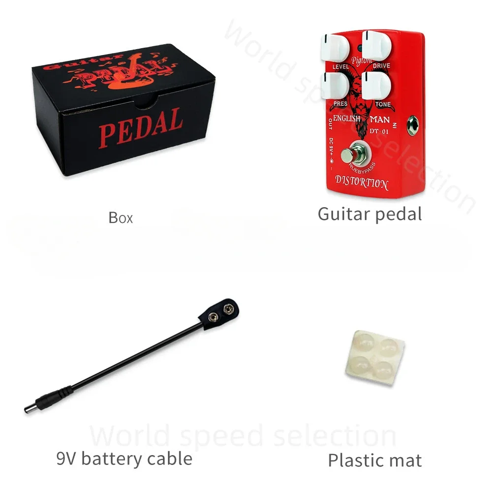 Guitar Effects Distortion/Overload/Delay/Chorus/Trill Multifunctional Professional Guitar Monolithic Effects
Guitar Effects Distortion/Overload/Delay/Chorus/Trill Multifunctional Professional Guitar Monolithic Effects