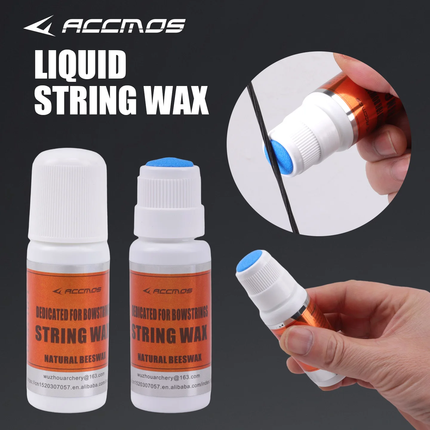 Archery Bow string wax Liquid lubricating oil Bowstring protection and maintenance Recurve bow composite bow parts
Archery Bow string wax Liquid lubricating oil Bowstring protection and maintenance Recurve bow composite bow parts
