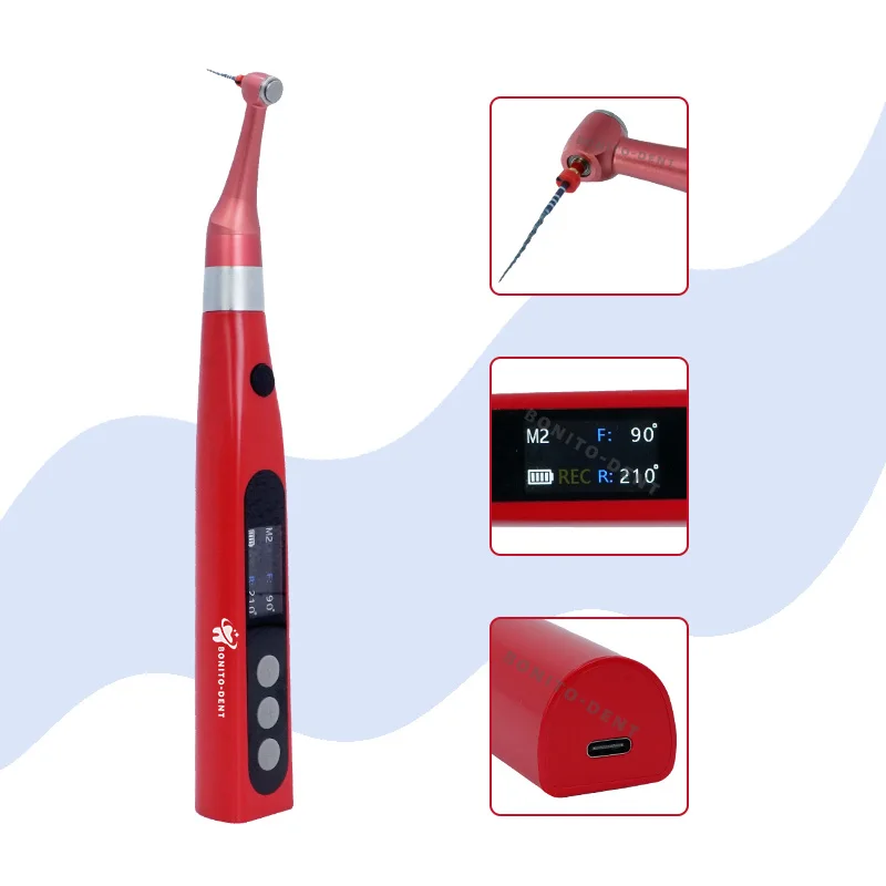 den tal EquipmentsNew Style den tal 2-In-1 16-1 Contra Angle Wireless Apex Endo Motor den tal Root Canal for Root Canal Treatmen
den tal EquipmentsNew Style den tal 2-In-1 16-1 Contra Angle Wireless Apex Endo Motor den tal Root Canal for Root Canal Treatmen