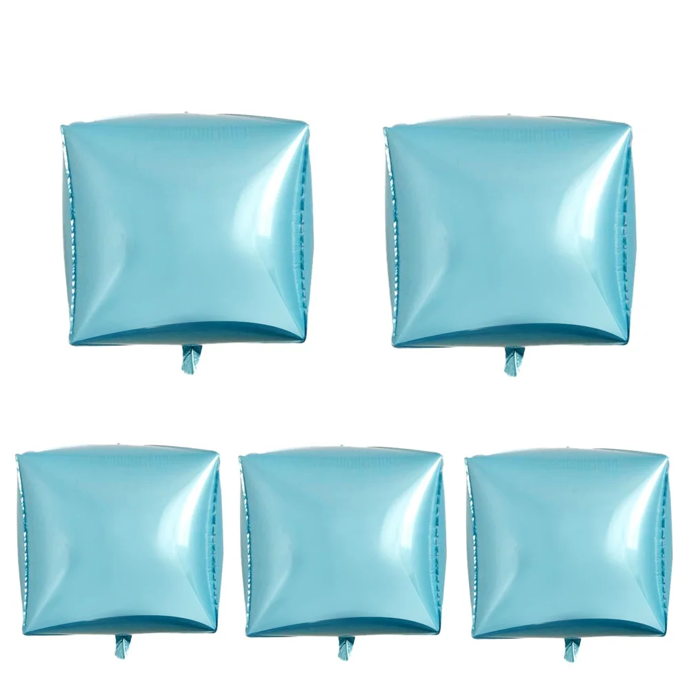 5 Pcs Aluminum Film Balloon Balloons Birthday Party Decoration Square White Foil Decorations Cube
5 Pcs Aluminum Film Balloon Balloons Birthday Party Decoration Square White Foil Decorations Cube