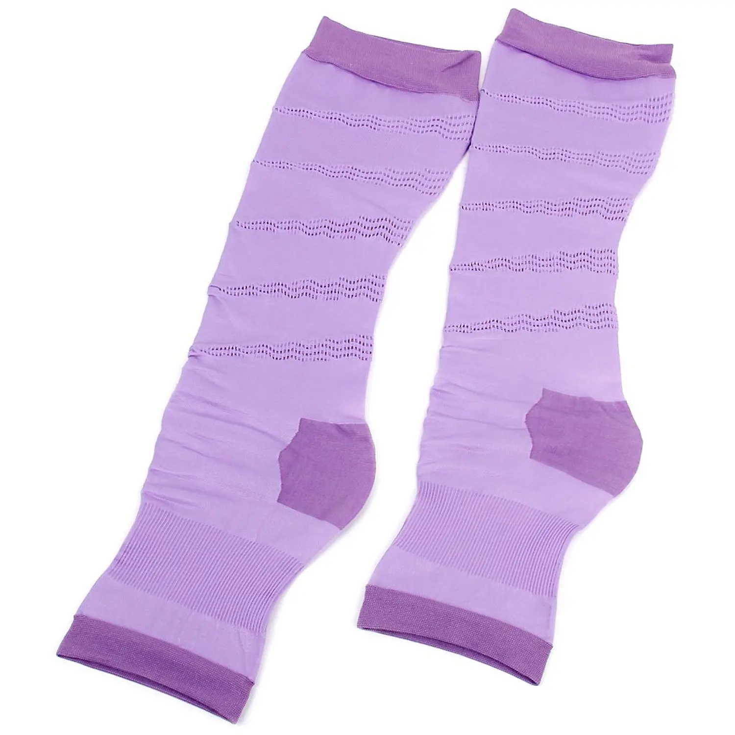 Women Purple Thigh High Open Toe Socks Slimming Compression Stockings Elastic Fabric Sweat Absorption Varicose Veins
Women Purple Thigh High Open Toe Socks Slimming Compression Stockings Elastic Fabric Sweat Absorption Varicose Veins