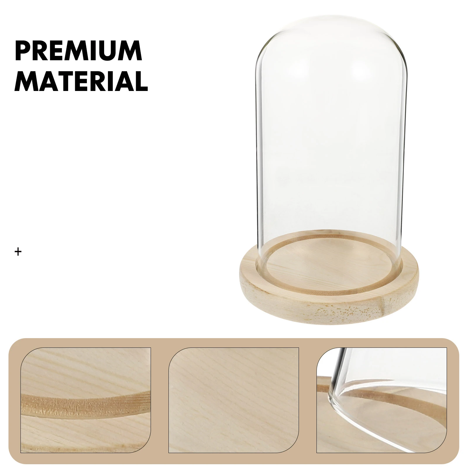 Preserved Flower Glass Cover Dustproof Display Case Antiques Shade Wood Creative L Artificial Flower Vase Portable Storage
Preserved Flower Glass Cover Dustproof Display Case Antiques Shade Wood Creative L Artificial Flower Vase Portable Storage