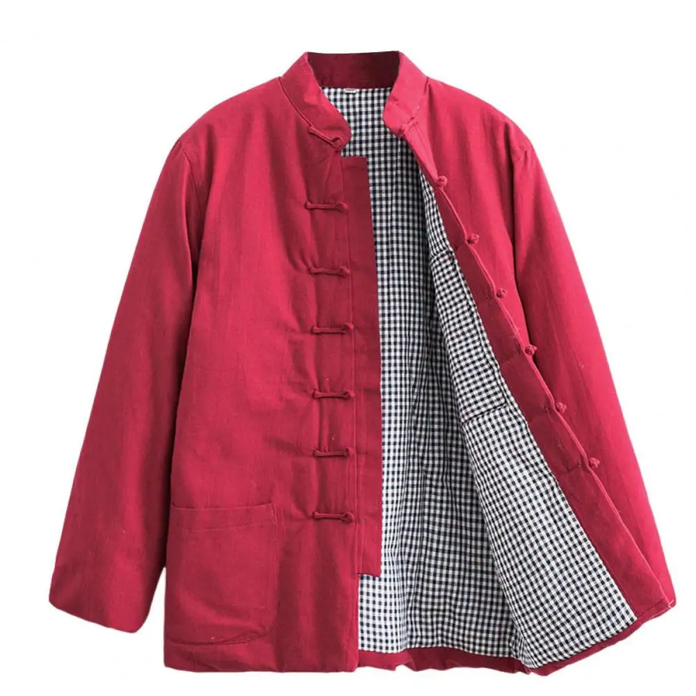 Button Up Coat Jacket Top Male Cardigan Traditional Chinese Style Men's Kung Fu Jacket Tang Suit Uniform Coat
Button Up Coat Jacket Top Male Cardigan Traditional Chinese Style Men's Kung Fu Jacket Tang Suit Uniform Coat