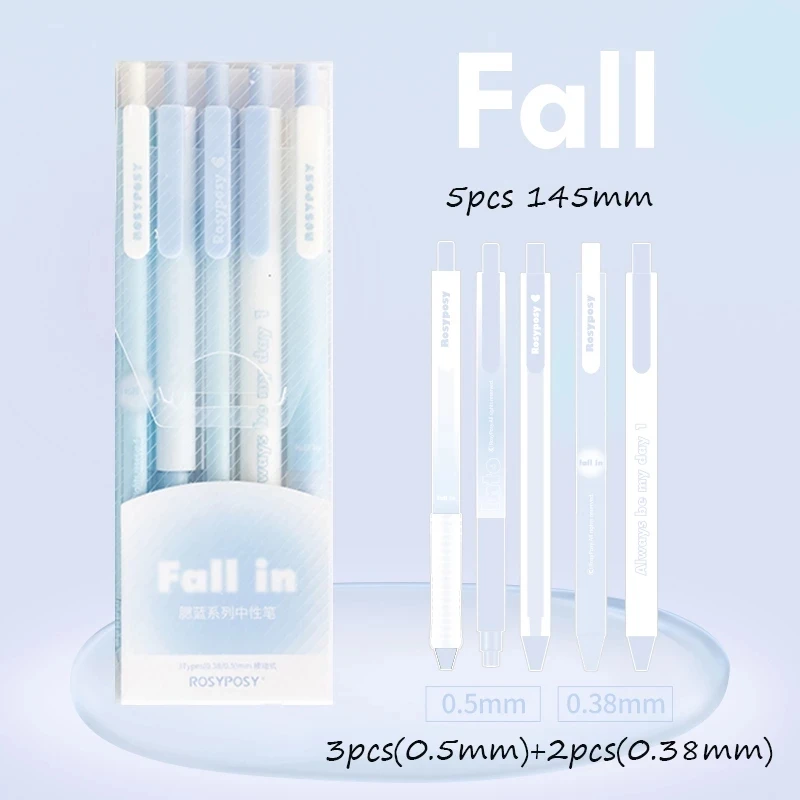 5pcs Ins Kawaii Gel Pen Stationery Korean Stationary 0.5mm Ballpoint Pens Cartoon School Office Student Stationery Supplies
5pcs Ins Kawaii Gel Pen Stationery Korean Stationary 0.5mm Ballpoint Pens Cartoon School Office Student Stationery Supplies