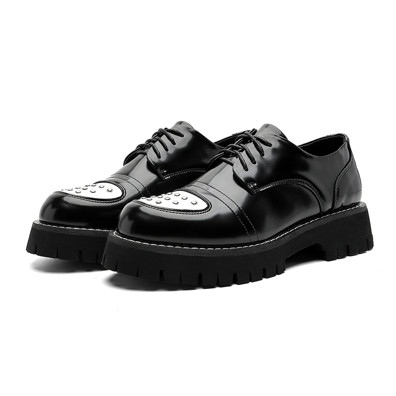 High Quality Men's Business Dress Shoes Wedding Groom Shoes for Men Fashion Classic Rivet Platform Men's Shoes Zapatos De Hombre
High Quality Men's Business Dress Shoes Wedding Groom Shoes for Men Fashion Classic Rivet Platform Men's Shoes Zapatos De Hombre