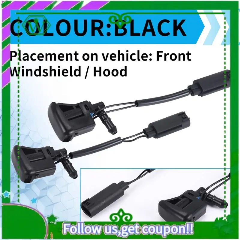 AC34-1Pair New Windshield Heated Washer Sprayer Nozzle Jet 61667110851 For -BMW 1-Series E81 E82 E87 X3 E83 X5 E53 Z4 E85 E86
AC34-1Pair New Windshield Heated Washer Sprayer Nozzle Jet 61667110851 For -BMW 1-Series E81 E82 E87 X3 E83 X5 E53 Z4 E85 E86