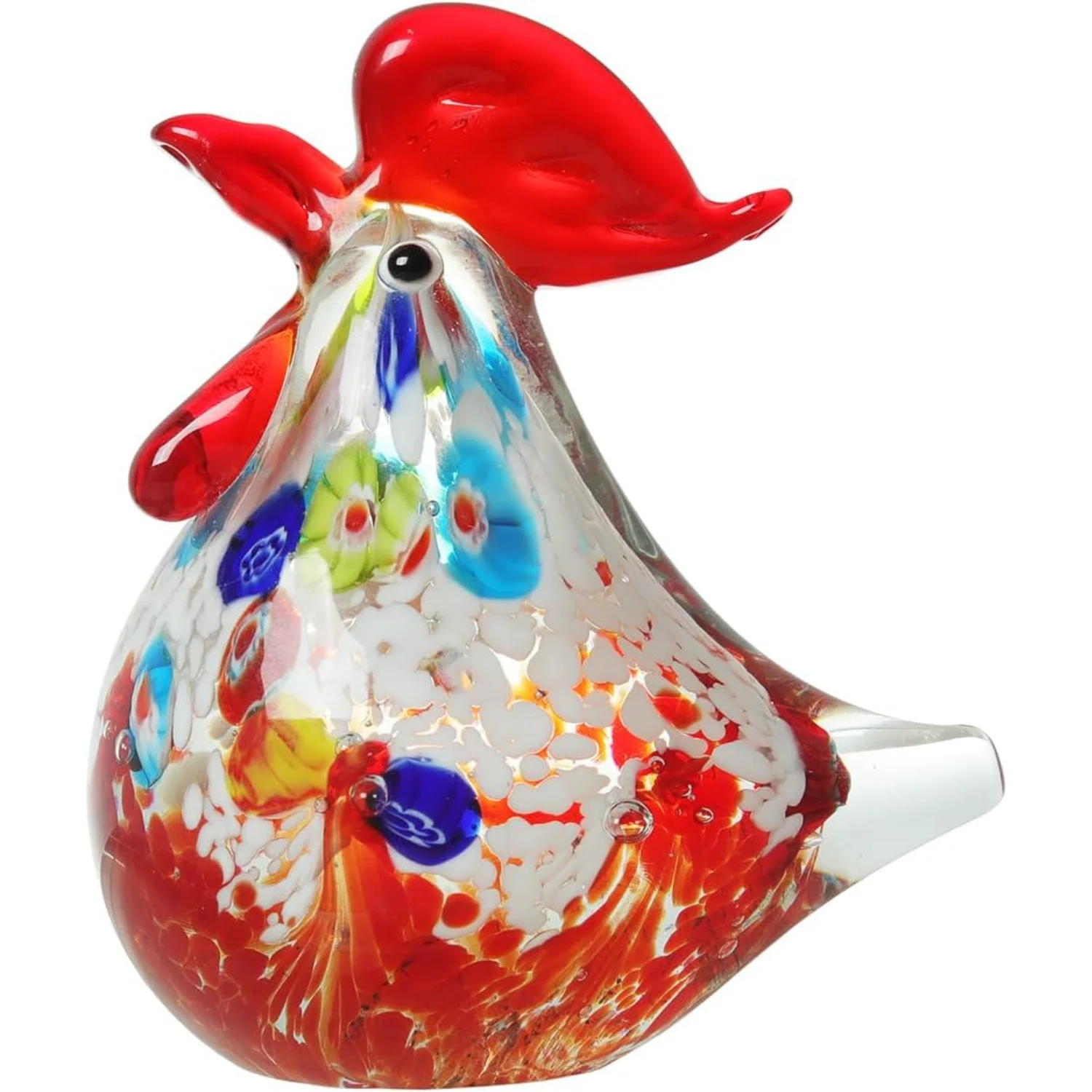 JATYFING Glass Chicken Ornament Rooster Kitchen Decor for Blown Glass Figurines - Gifts for Chicken Lovers
JATYFING Glass Chicken Ornament Rooster Kitchen Decor for Blown Glass Figurines - Gifts for Chicken Lovers