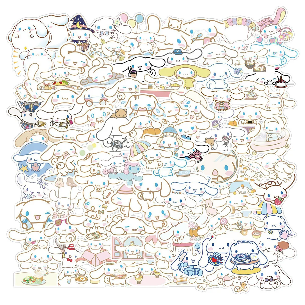 10/30/50pcs Kawaii Sanrio Cinnamoroll Cartoon Stickers Laptop Skateboard Suitcase Luggage Notebook Decal Sticker for Kids Toys
10/30/50pcs Kawaii Sanrio Cinnamoroll Cartoon Stickers Laptop Skateboard Suitcase Luggage Notebook Decal Sticker for Kids Toys
