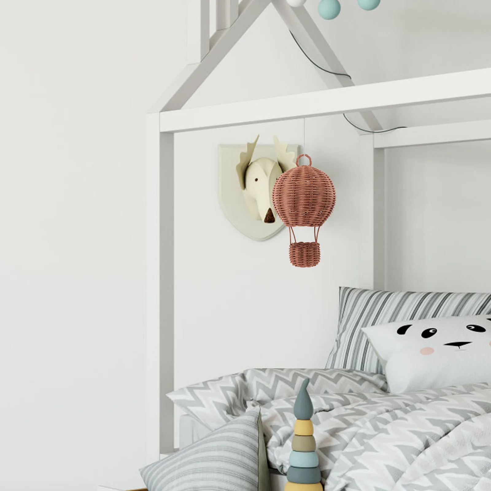 Handwoven Rattan Hot Air Balloon Basket Hanging Wall Decor Boho Nursery Room Decoration Kids Bedroom Nursery Room Decor Photo
Handwoven Rattan Hot Air Balloon Basket Hanging Wall Decor Boho Nursery Room Decoration Kids Bedroom Nursery Room Decor Photo