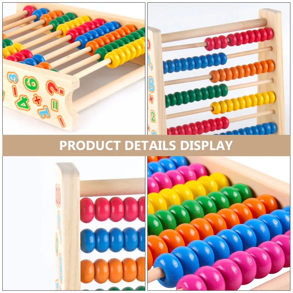 Colorful Computing Rack Counting Teaching Aid Kids Tool Abacus Toy Educational Plaything Math Learning Early
Colorful Computing Rack Counting Teaching Aid Kids Tool Abacus Toy Educational Plaything Math Learning Early
