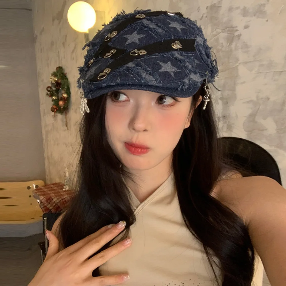 Korean Style Beret 2024 Show Small Facial Features Sun Protection Octagonal Hat Casual Summer Newsboy Hat Versatile
Korean Style Beret 2024 Show Small Facial Features Sun Protection Octagonal Hat Casual Summer Newsboy Hat Versatile