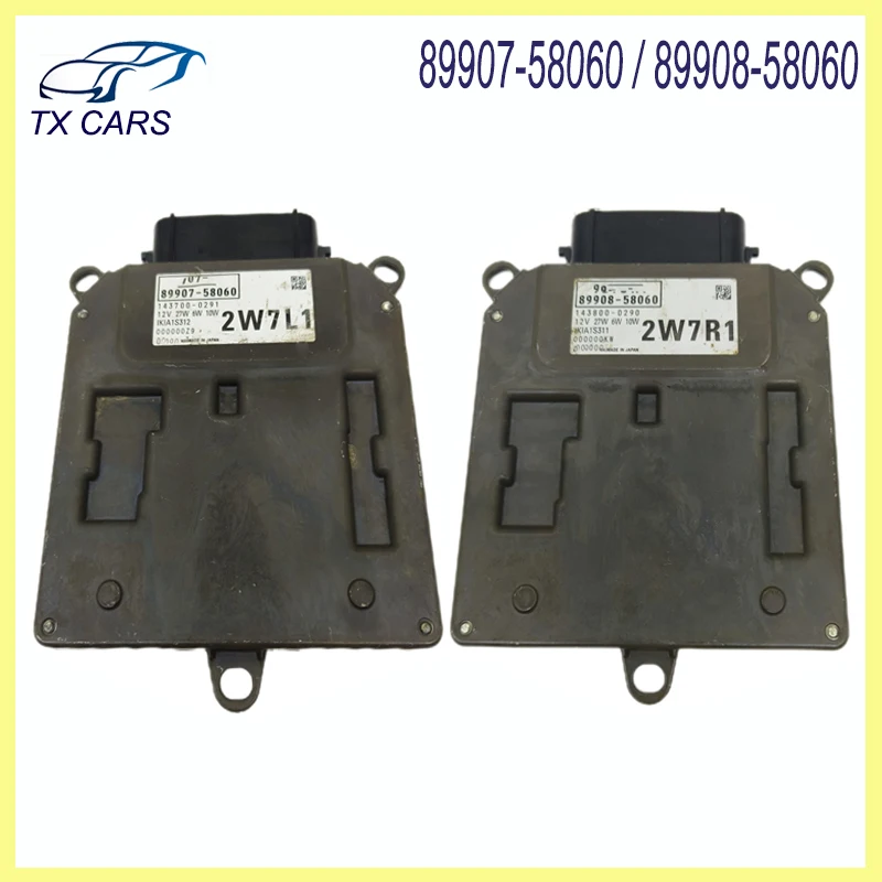 2W7L1 89907-58060 2W7R1 89908-58060 LED Headlight Control Module For Toyota Lexus VELLFIRE 8990758060 8990858060 Car Accessories
2W7L1 89907-58060 2W7R1 89908-58060 LED Headlight Control Module For Toyota Lexus VELLFIRE 8990758060 8990858060 Car Accessories