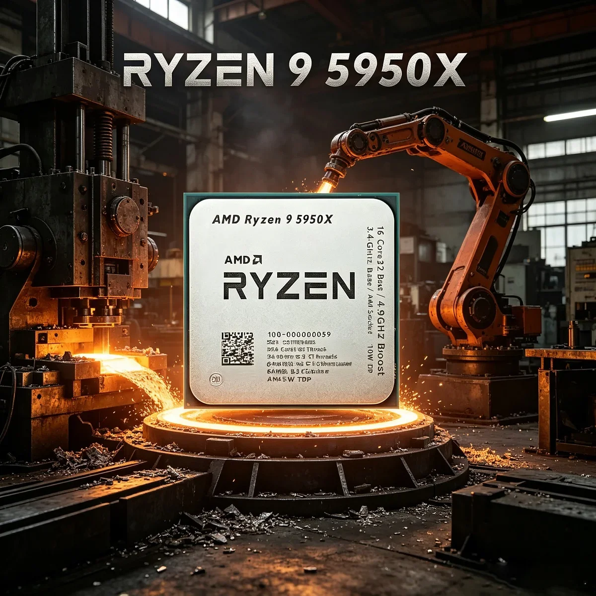 AMD Ryzen 9 5950X New Ryzen 9 5000 Series Vermeer (Zen 3) 16-Core 3.4 GHz Socket AM4 105W Socket AM4 but without cooler
AMD Ryzen 9 5950X New Ryzen 9 5000 Series Vermeer (Zen 3) 16-Core 3.4 GHz Socket AM4 105W Socket AM4 but without cooler