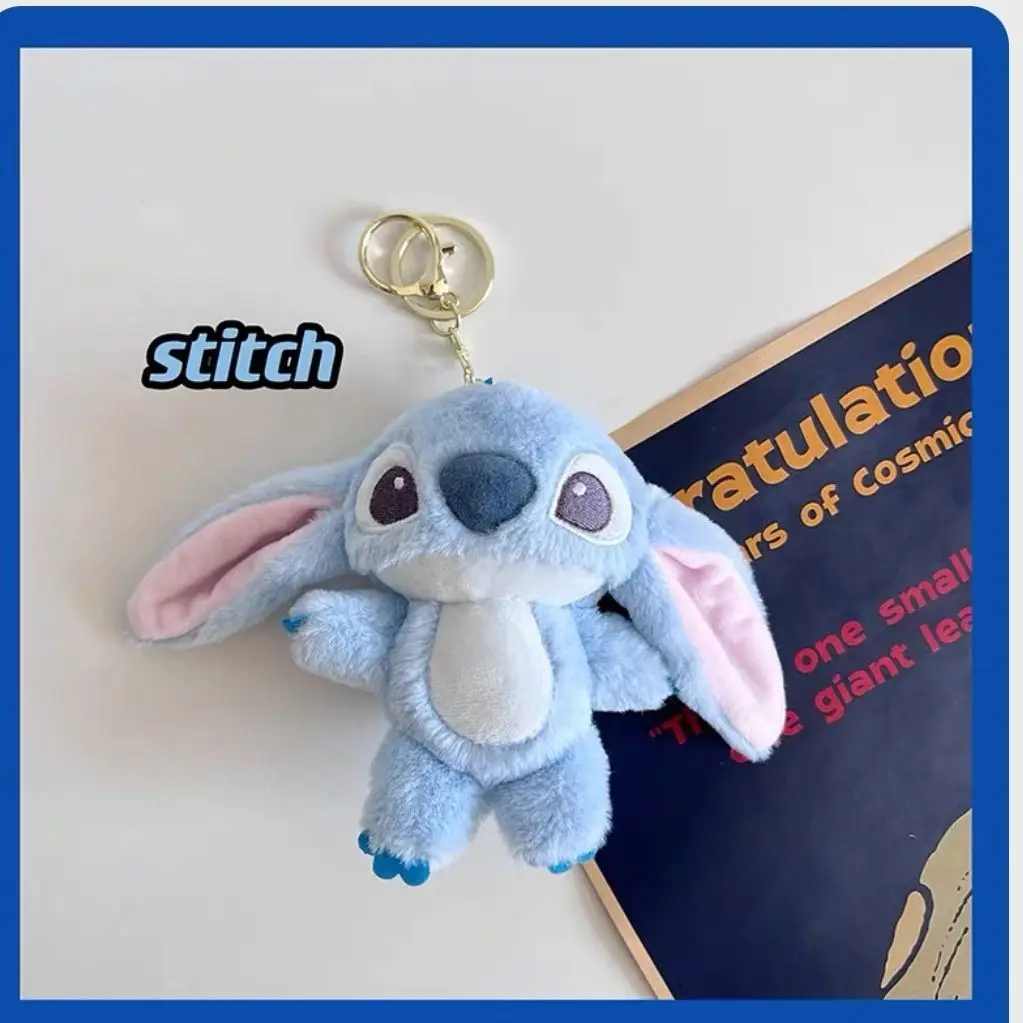 Cartoon For Stitch Plush Keychain Soft Toy Cute Stuffed Animal Pendant Gift for Girls Angel Doll Bag Charm Kids Birthday Present
Cartoon For Stitch Plush Keychain Soft Toy Cute Stuffed Animal Pendant Gift for Girls Angel Doll Bag Charm Kids Birthday Present