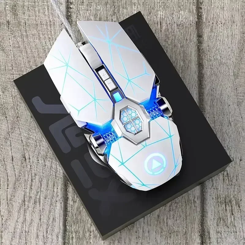 New 6-button USB Mechanical Mause WiredGaming Mouse, Suitable for Ergonomic RGB Silent Mouse, Backlight PC Laptop Gaming Console
New 6-button USB Mechanical Mause WiredGaming Mouse, Suitable for Ergonomic RGB Silent Mouse, Backlight PC Laptop Gaming Console