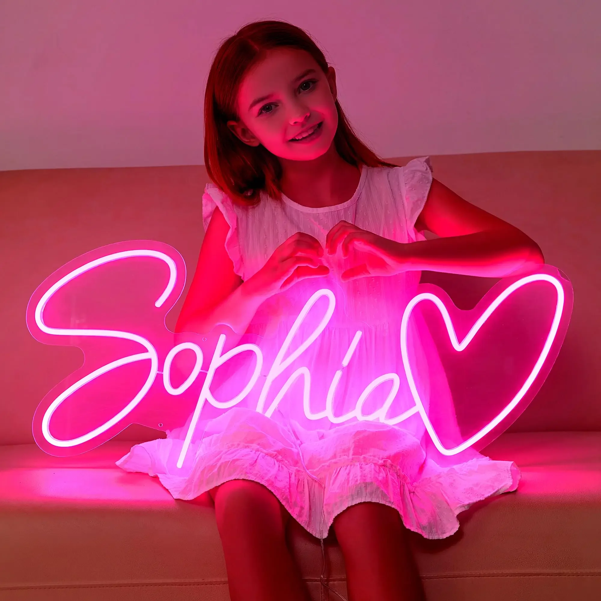 Custom Neon Signs Personalized LED for Wall Decor, customizable for Wedding, Birthday Party, Dimmable Light Sign for Gifts
Custom Neon Signs Personalized LED for Wall Decor, customizable for Wedding, Birthday Party, Dimmable Light Sign for Gifts