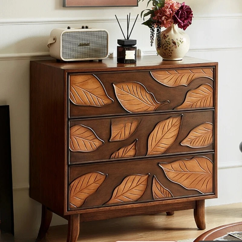 Retro living room solid wood against the wall sofa chest of drawers bedroom storage chest of drawers
Retro living room solid wood against the wall sofa chest of drawers bedroom storage chest of drawers
