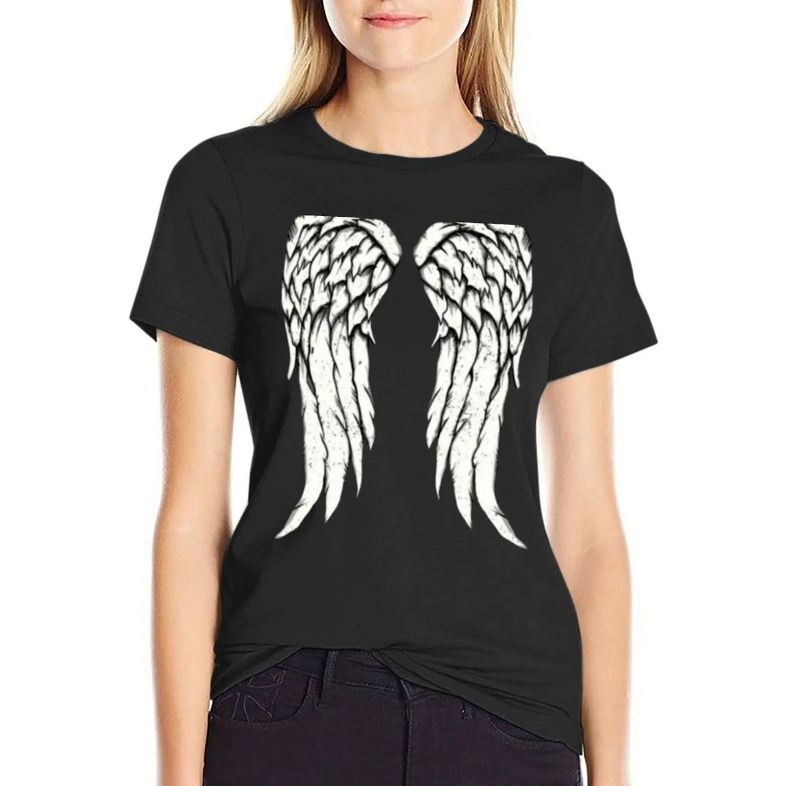 Daryl dixon wings T-Shirt summer top cute tops customs design your own female spring clothes Women 2025
Daryl dixon wings T-Shirt summer top cute tops customs design your own female spring clothes Women 2025