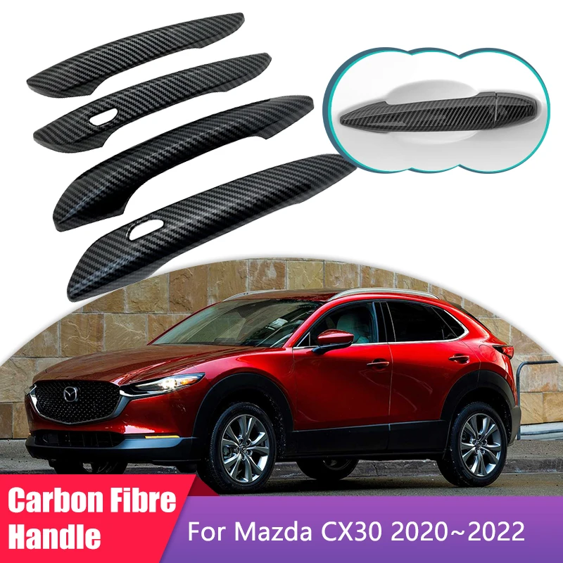 Carbon Fiber Door Handle Cover for Mazda CX30 CX 30 CX-30 DM 2020 2021 2022 Luxurious Car Accessories Gadget Style Sticker Trim
Carbon Fiber Door Handle Cover for Mazda CX30 CX 30 CX-30 DM 2020 2021 2022 Luxurious Car Accessories Gadget Style Sticker Trim