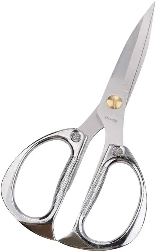 Multi-Purpose Kitchen Shears Scissors, Heavy Duty Stainless Steel with Straight Edge Snips for Poultry and Vegetables
Multi-Purpose Kitchen Shears Scissors, Heavy Duty Stainless Steel with Straight Edge Snips for Poultry and Vegetables