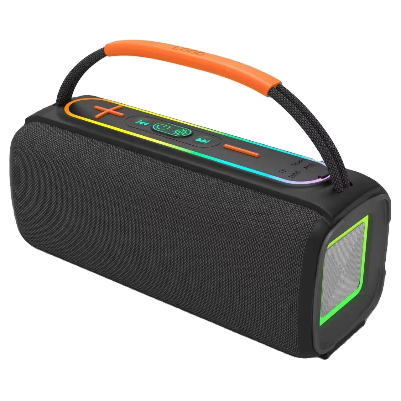 Portable Dual RGB LED Lighting Speakers with High Sound Quality Long Battery Life
Portable Dual RGB LED Lighting Speakers with High Sound Quality Long Battery Life