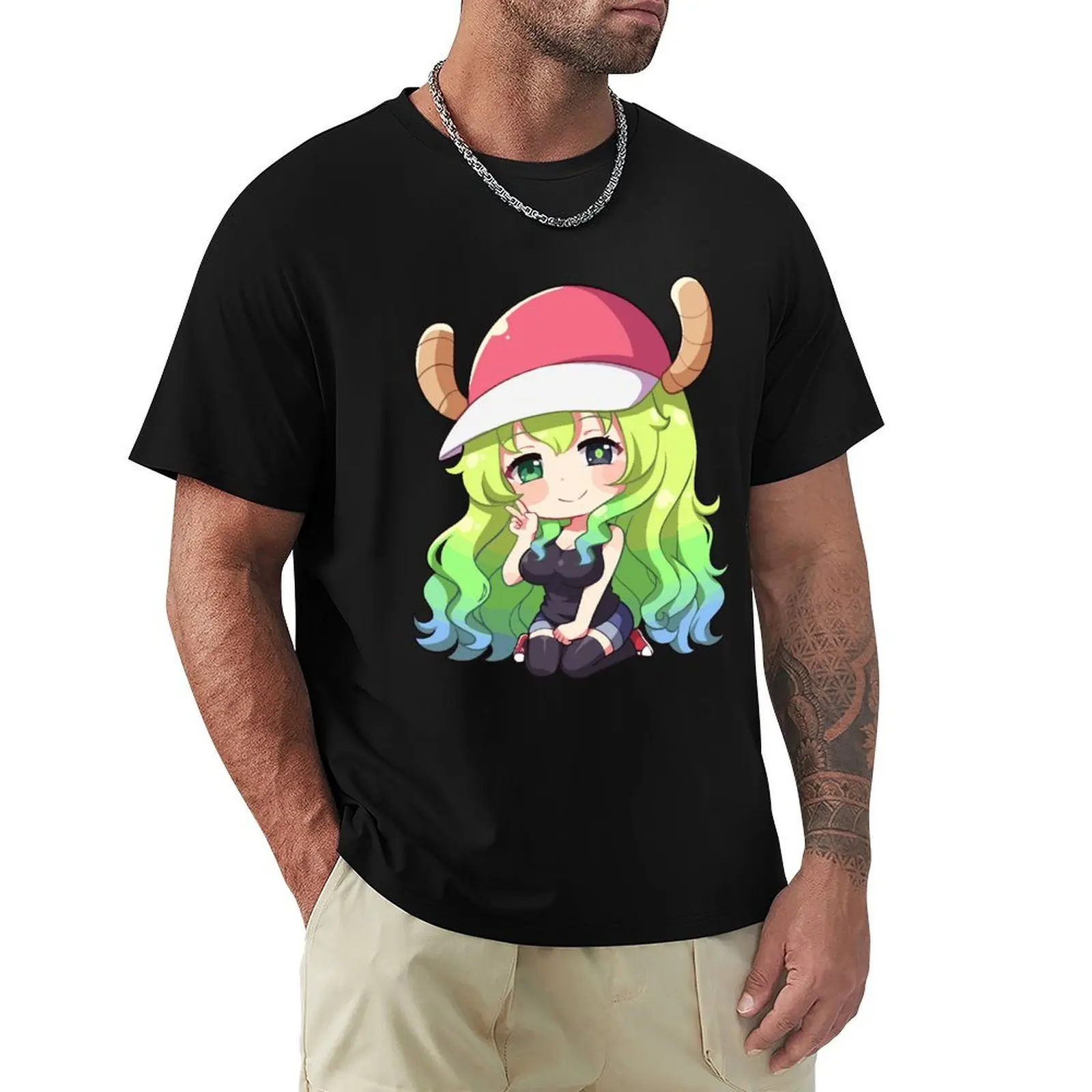 Lucoa Chibi T-Shirt Comfortable Basic Crew Neck Tee
Lucoa Chibi T-Shirt Comfortable Basic Crew Neck Tee