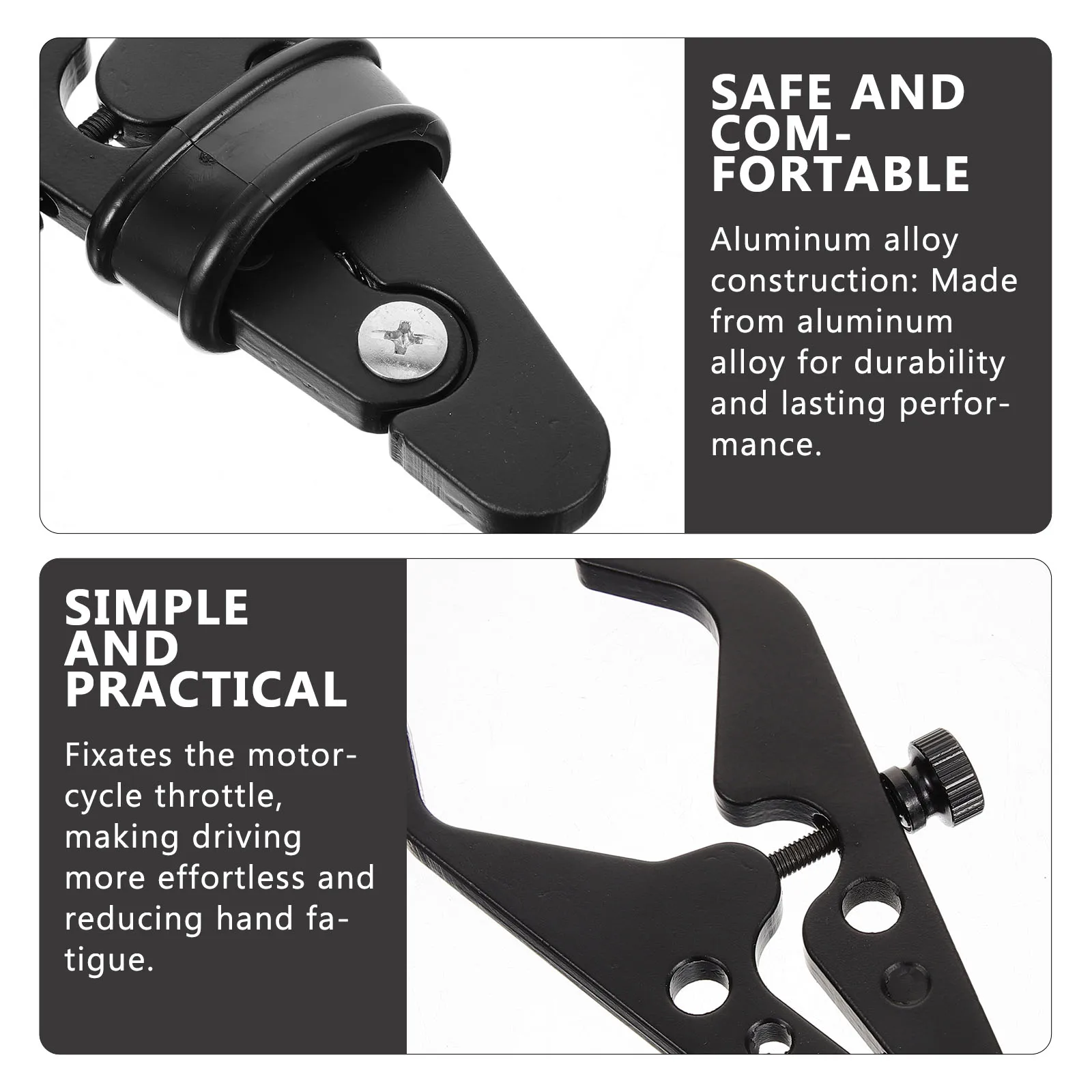 Aluminum Alloy Motorcycle Cruise Control Throttle Auxiliary Locking Clamp Universal Grip Accelerator Fixer For Bike
Aluminum Alloy Motorcycle Cruise Control Throttle Auxiliary Locking Clamp Universal Grip Accelerator Fixer For Bike