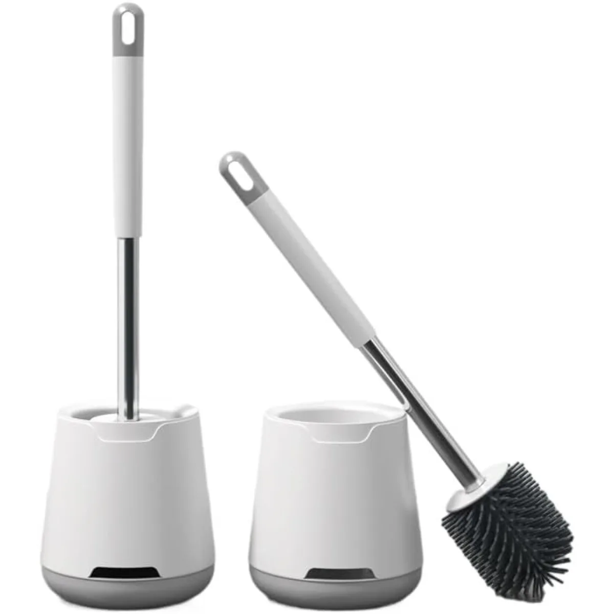 Silicone Toilet Brush Long Handle Bendable Brush Head for Bathroom Cleaning Flexible Toilet Brushes Durable Easy Clean Design
Silicone Toilet Brush Long Handle Bendable Brush Head for Bathroom Cleaning Flexible Toilet Brushes Durable Easy Clean Design